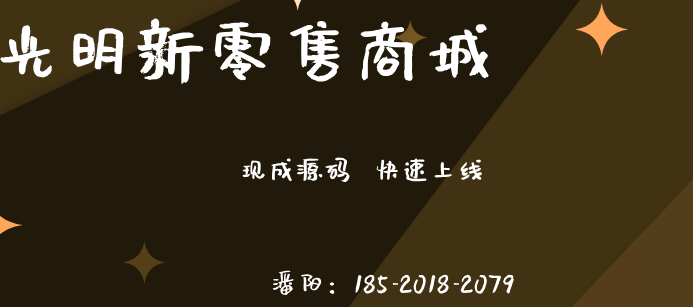 光明新零售商业模式系统开发